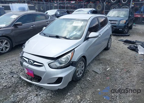 2012 Hyundai Accent Gs z USA, uszkodzony, nr VIN KMHCT5AE5CU020197